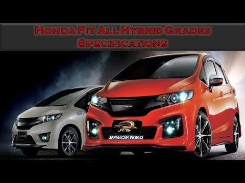 Honda Fit GP5 All Hybrid Grades Specs, Features and Review.