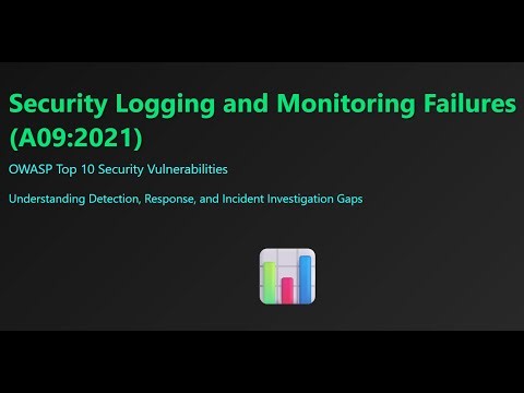 📊 A09: Security Logging & Monitoring Failures OWASP Top10 2021 SAST+Real-World Breaches #devsecops
