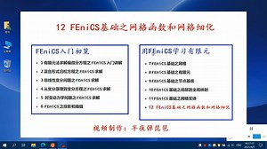 FEniCS基础之网格函数和网格细化