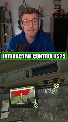 INTERACTIVE CONTROL FS25 #fs25 #mods #rp #farming