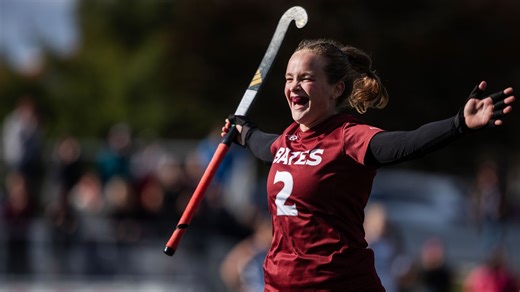 What a thrilling shootout in the NESCAC quarterfinals Saturday at Campus Ave. Field between Bates field hockey and Hamilton! Check out the all the excitement as the Bobcats prevailed 2-1 to advance to the NESCAC semifinals for the third straight year! #mesports #d3fh #GoBates | Bates College Athletics