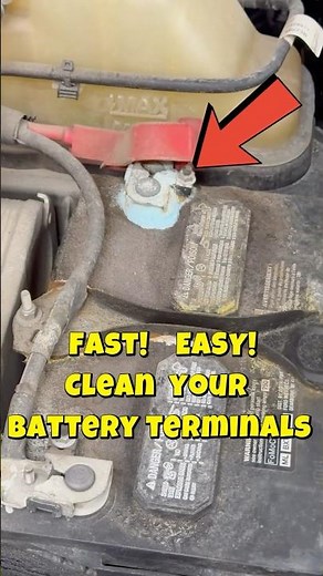 Easily Clean Battery Terminals