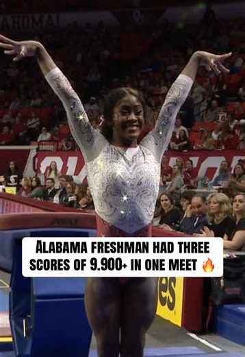 Alabama Freshman Gymnast Scores Above 9.900