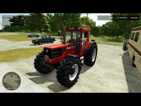 Driving The Fiatagri F140-DT | Fs Car Reviews | Fs25 Mods