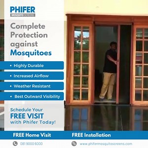 Hello Trichy! Get the world's best mosquito screens for your home today! Sign up now to get a free house visit by our qualified technician. NO EXTRA installation charges too! | Phifer Mosquito Screens