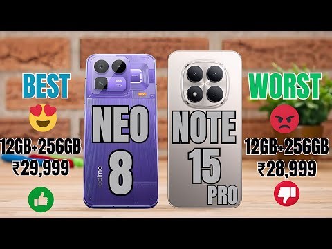 Realme Neo 8 vs Redmi Note 15 Pro 😱 Kaun Hai Best? Full Comparison 🔥 Honest Review