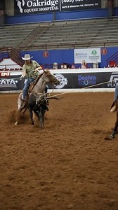 Colorado and Texas for the Riata #9.5 Championship 💪🏽 David Zito, riding Senoritas Holly Time by Hickory Holly Time, and Clayton Williams, on Boontastik by Bet Hesa Boon, are taking home $145,900 from the Lazy E Arena after roping four steers in 38.21 seconds. Watch all the action over Roping.com. Equinety, Fast Back Ropes, Resistol, Cactus Ropes, Cactus Saddlery. | The Team Roping Journal Magazine