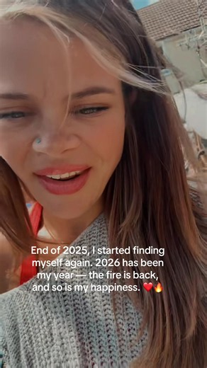 End of ’25 to now… the fire is returning, my happiness is coming back, and I’m starting to feel like me again. 🔥❤️ #healing #comeback #growth #innerfire #happiness