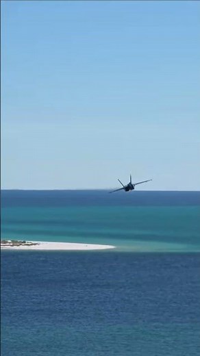 Blue Angels Buzz the Lighthouse ✈️🔥 | Insane Low Pass