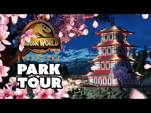 🔲 I built Jurassic Park Japan Before We Even Had Jurassic World Evolution 3 | Park Tour