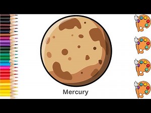 Mercury - Sketch Art and Paint | Step by step tutorial | Pencil to Palette