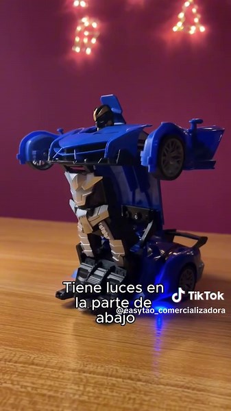 Auto que se transforma en robot: el juguete ideal