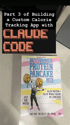 Part 3 - Building a Custom Calorie Tracking App with Claude Code