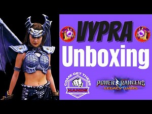 Power Rangers Legacy Wars | Vypra Unboxing