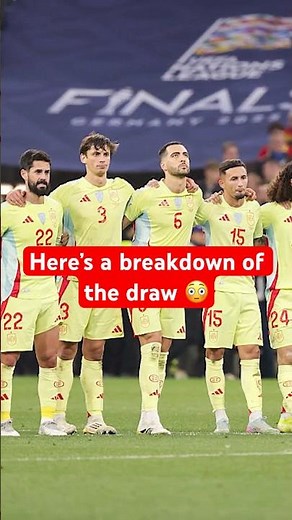 Here’s a breakdown of the draw 😳