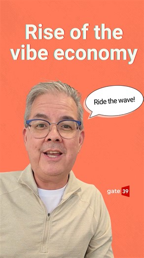 Gate 39 on Instagram: "Stop trying to out-prompt the AI. Start out-vibing it. 🌊 The world is about to get flooded with average, AI-generated "stuff." The only thing that will stand out? The Vibe. We break down why the most successful apps and campaigns aren't the ones with the best code—they're the ones that make you feel something. ✨ Vibe Coding: Building apps with your gut, not just syntax. ✨ Vibe Marketing: Using tools like @HubSpot Breeze to execute at the speed of thought. AI provides the