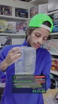 O CONTROLE REMOTO DE PLAYSTATION 2 NO LEILÃO