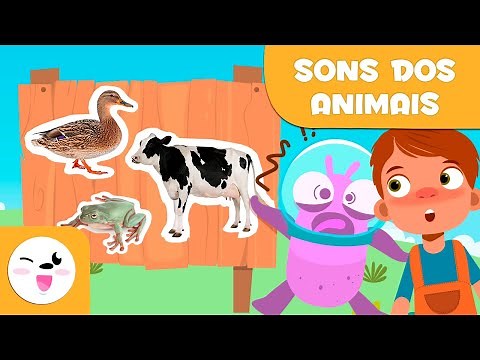 Os SONS DOS ANIMAIS para crianças - Episódio 1