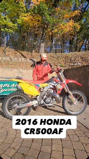2016 HONDA CR500AF! EBAY AUCTION AND FULL YOUTUBE VIDEO WILL BE LIVE THIS WEEKEND! CALL OR TEXT JR. (860) 471-0192 | Kaplan Cycles