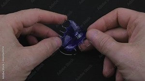 Alignment of teeth, twisting of a plate by means of a special key, care of teeth.