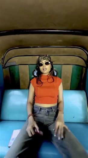 Studs On. Confidence On. Auto Ride Vibes 🚖✨