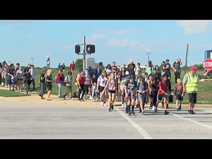 More students are walking to Springfield schools, and crossing guards are struggling