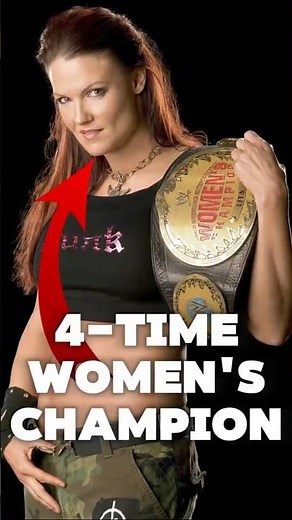 How Lita won all of her Women's Titles #wwe #wrestling #shorts