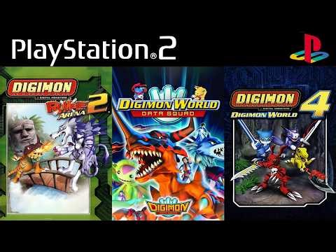 All Digimon Games on PS2