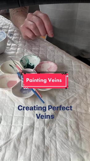 Creating Realistic Veins on a Reborn Baby Doll - Painting Tutorial