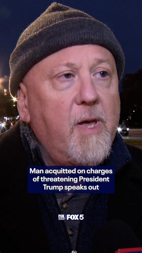 15K views · 213 reactions | An Alexandria man was acquitted after being charged with making threats toward President Donald Trump. A jury unanimously acquitted Peter Stinson after a two-day trial. Legal scholars nationwide followed this case, which brought into light the limits and protections of the First Amendment. https://www.fox5dc.com/news/man-acquitted-charges-threatening-president-trump-speaks-out?utm_campaign=trueanthem&utm_medium=trueanthem&utm_source=facebook | Fox 5 DC | Facebook