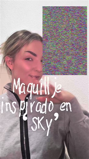 Maquillaje inspirado en Sky de La Reina Del Flow