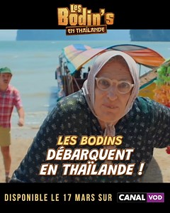#LesBodinsEnThaïlande, le nouveau succès cinéma de l'incontournable duo, débarque dès demain en achat digital et en DVD ! Par ici pour le commander : https://boutique.les-bodins.fr/ | Les Bodin's