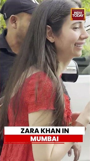 Zara Khan In Andheri, Mumbai #zarakhan #mumbai #bollywood #entertainment