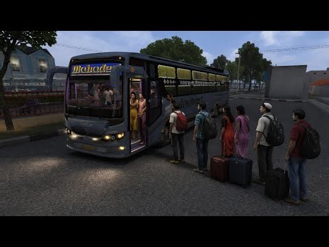 Release first most details mahadev TATA bus mod BS6 MOD for BUSSID no password 🔑 mod