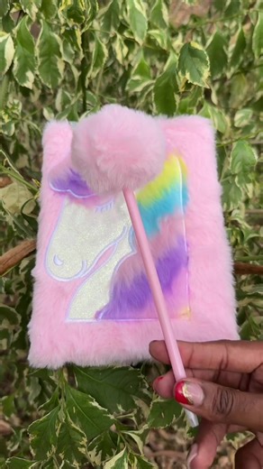Fluffy Notebook and Pen Set Available Nationwide