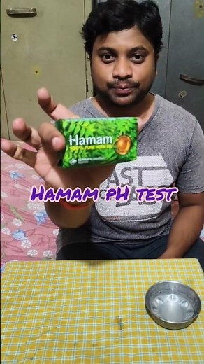 Hamam soap pH test #experiements #hamam #soap #phtest