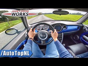 2004 Mini Cooper S JCW R53 1.6 SUPERCHARGED 211HP POV Test Drive by AutoTopNL