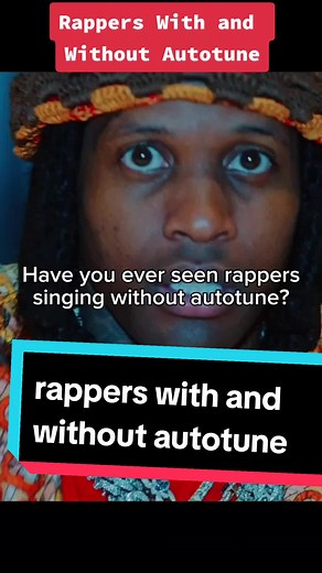 Rappers Singing With and Without Auto Tune Comparison