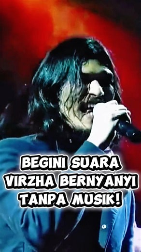 Begini jika Virzha bernyanyi tanpa musik⁉️#virzha #tanpamusik