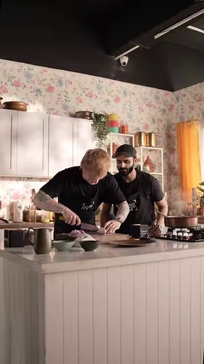 192K views · 2.1K reactions | I made ED SHEERAN cook authentic Indian food for the first time ever! Coming out soon, Stay Tuned! ❤️‍六‍ | Your Food Lab | Facebook