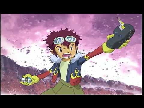 Digimon Season 2 ~ Raidramon & Garurumon vs MetalGreymon