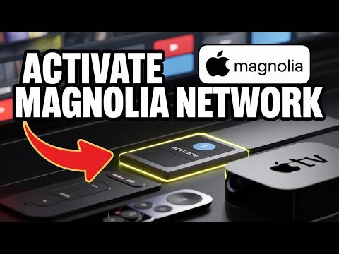 How to activate Magnolia Network on Apple TV - Step by Step