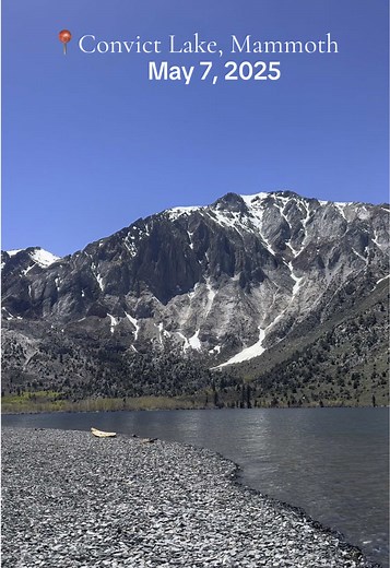 Explore Convict Lake in Mammoth Lakes, California