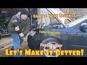 How To Replace Valve Cover Gaskets On A 08 Hyundai Sonata And Polish The Headlights!