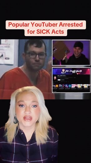 A popular YouTuber was arrested for SICK acts! #fyp #arrested #kentucky #mrcraftypants #michaeldavidbooth | True Crime with Megan