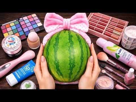ASMR Makeup Compilation For Sleep | 1 hour (No Talking) #49