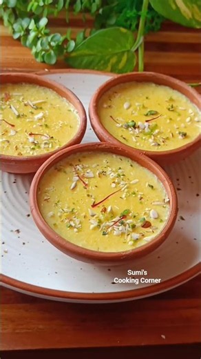Mango Phirni Recipe | Creamy & Delicious Dessert 😋😍 #shorts #recipe #trending #viralvideo