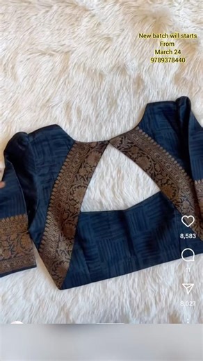 Trending Blouse patch work #onlinefashiondesigncourse