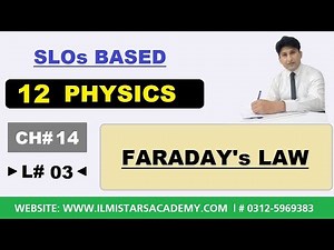 12th Class Physics Chapter 14 Faraday's Law of Electromagnetic Induction