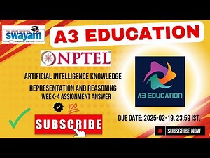 NPTEL Artificial Intelligence: Knowledge Representation and Reasoning Week 4 Assignment 4 Answers